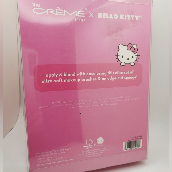 THE CREME SHOP X HELLO KITTY CUTIE COMPLEXION MAKEUP BRUSH AND SPONGE SET - Picture 4 of 4